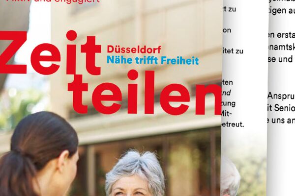 Ehrenamtliche teilen ihre Zeit mit Älteren